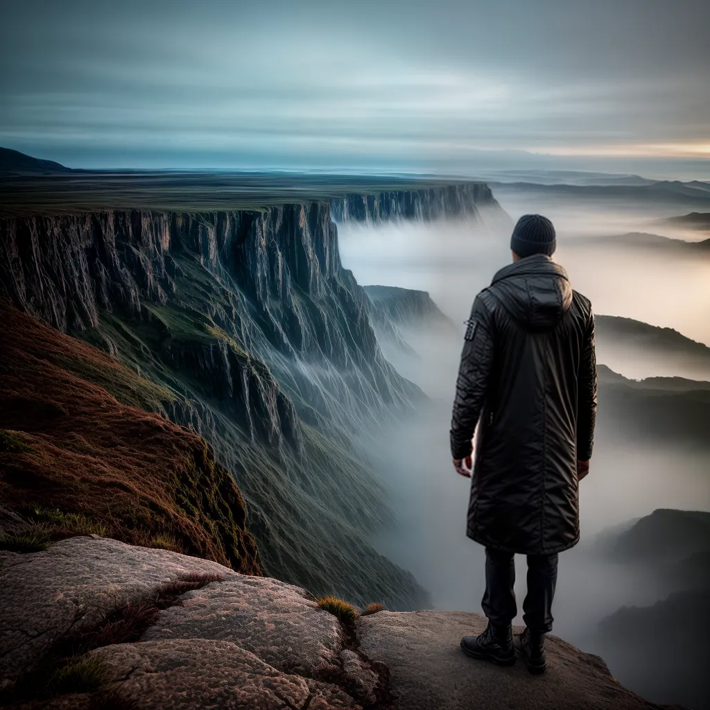 Entendendo o evangelho: o que é a salvação em Cristo. 7 Fotos abismo esperanca luz salvacao fe