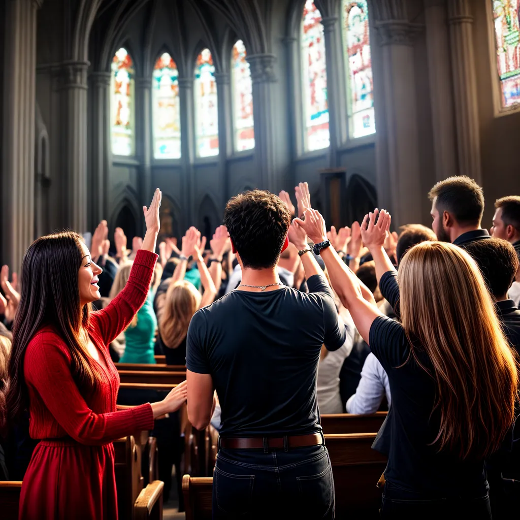 Por que os cânticos são essenciais na adoração cristã 6 Fotos adoracao comunidade cantico alegria