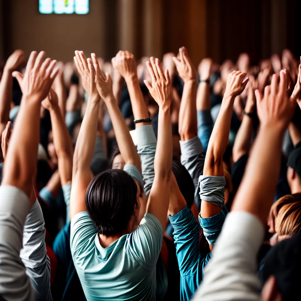 Por Que a Adoração é Importante para o Culto em Comunidade 9 Fotos adoracao comunidade igreja maos alto