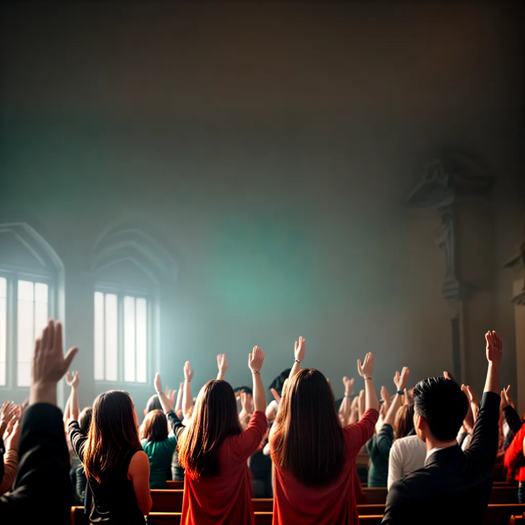 Por que a música é importante para a adoração cristã 8 Fotos adoracao comunidade musica maos altas