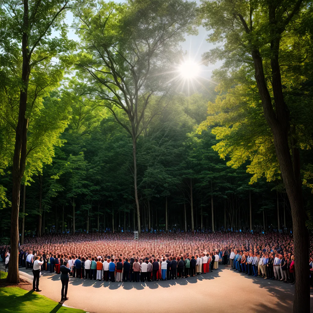 Fotos adoracao comunidade sol arvores