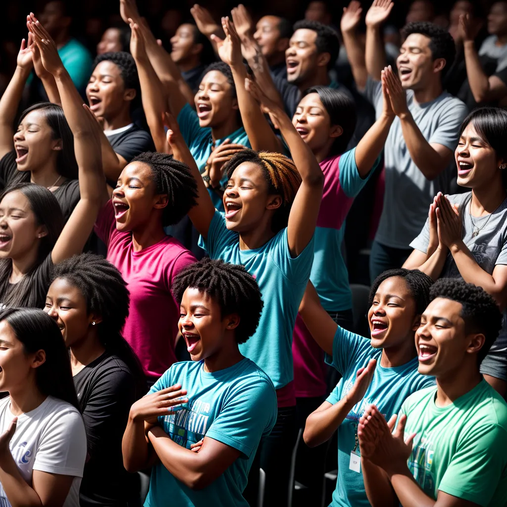 Fotos adoracao grupo alegria fe