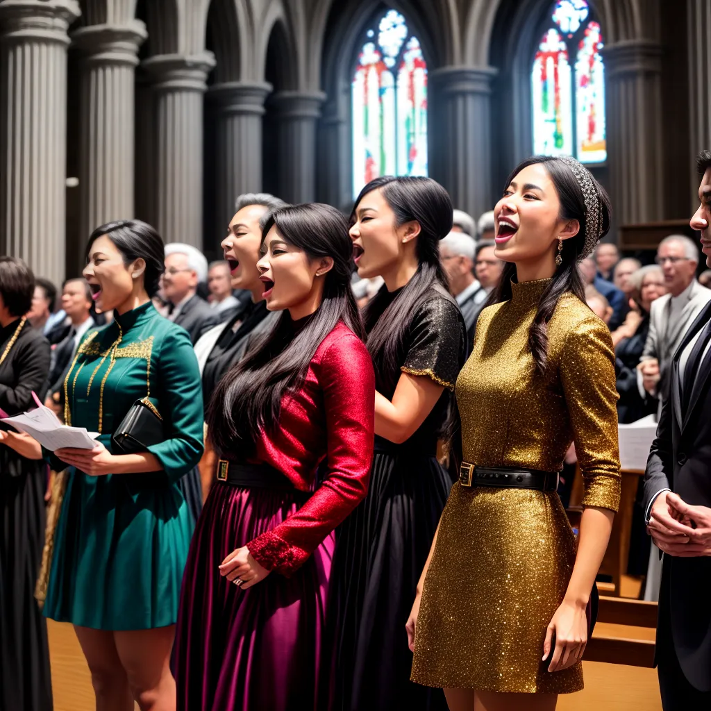 Louvor e sua Importância 7 Fotos adoracao grupo cantando igreja 1