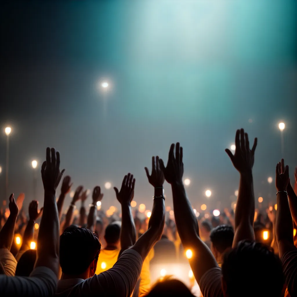 Fotos adoracao lider comunidade fe