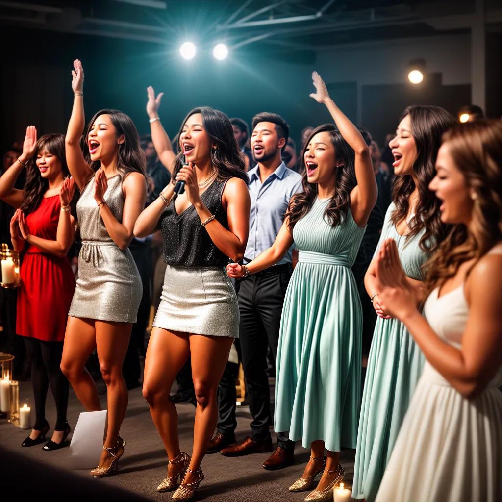 Cantar em Espírito e Verdade: A Essência da Adoração 9 Fotos adoracao luz calor grupo vozes