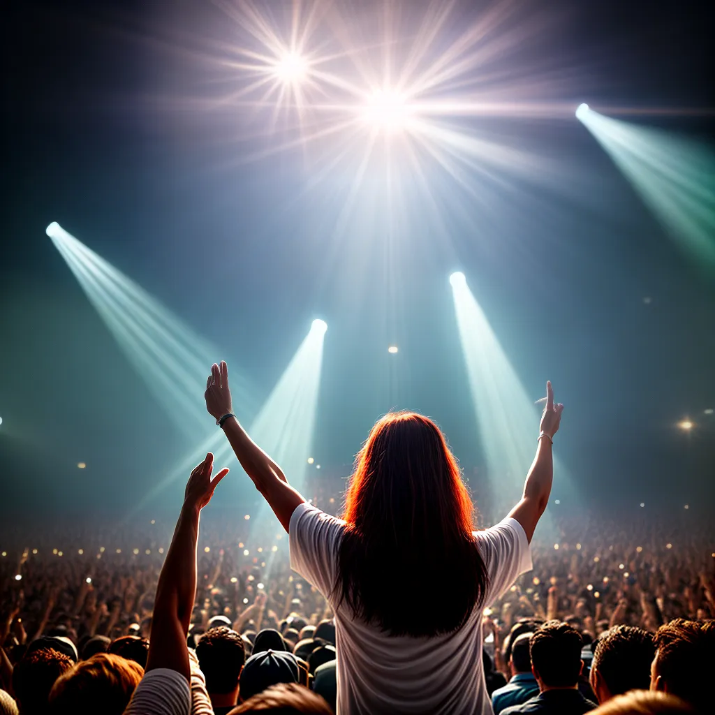 Como a música de adoração pode trazer unção. 9 Fotos adoracao luz raio pessoa