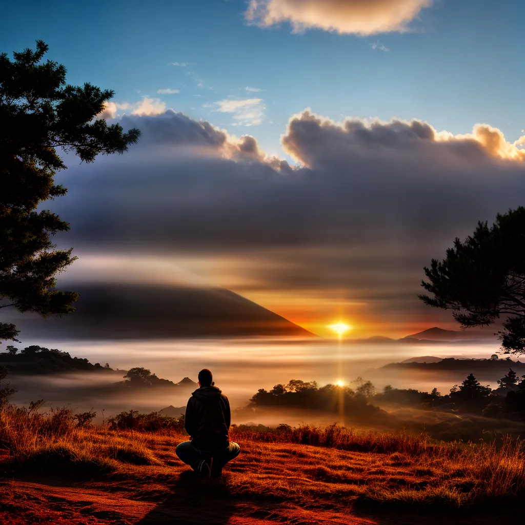 A importância da adoração na vida do missionário 8 Fotos adoracao missionario silhueta por do sol