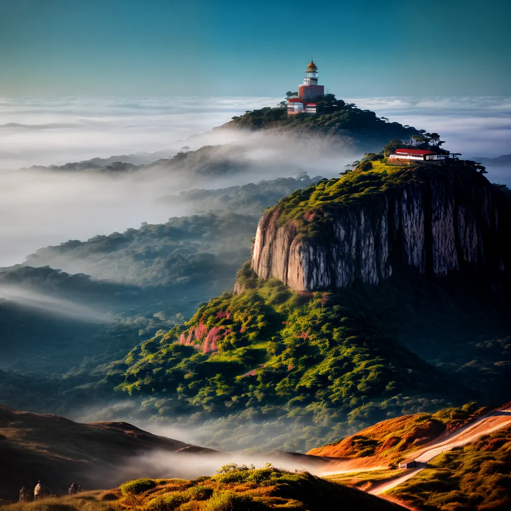 Fotos adoracao montanhas ceu azul