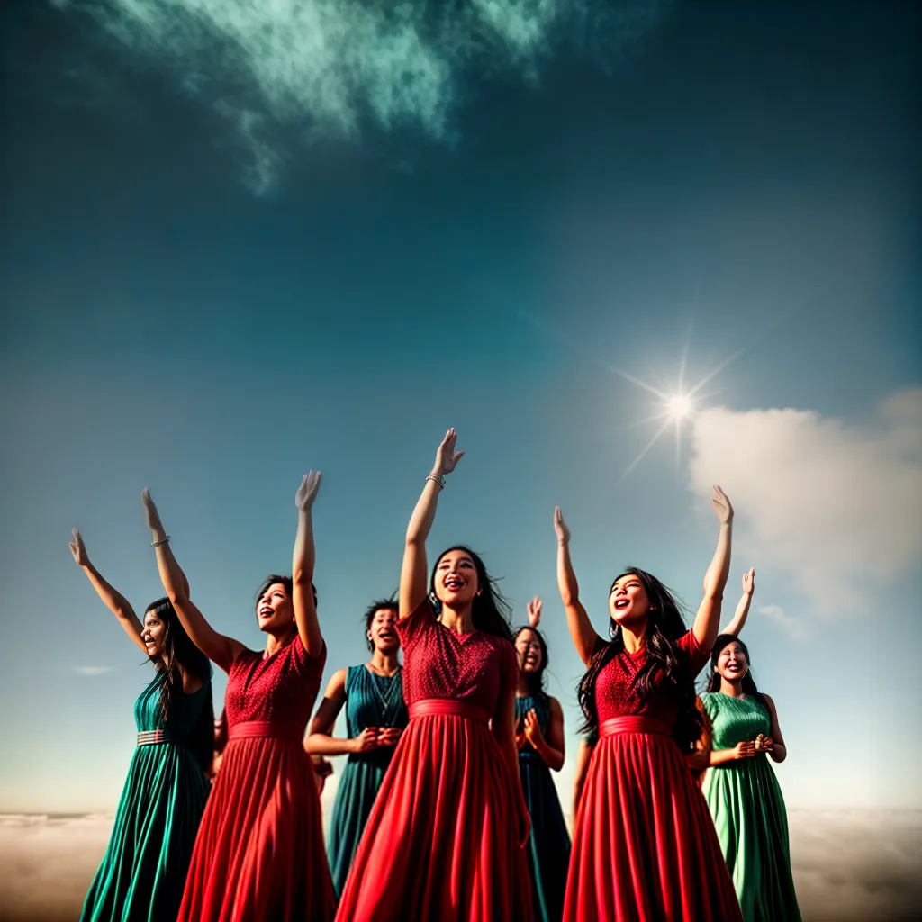 Fotos adoracao musica gospel multidao