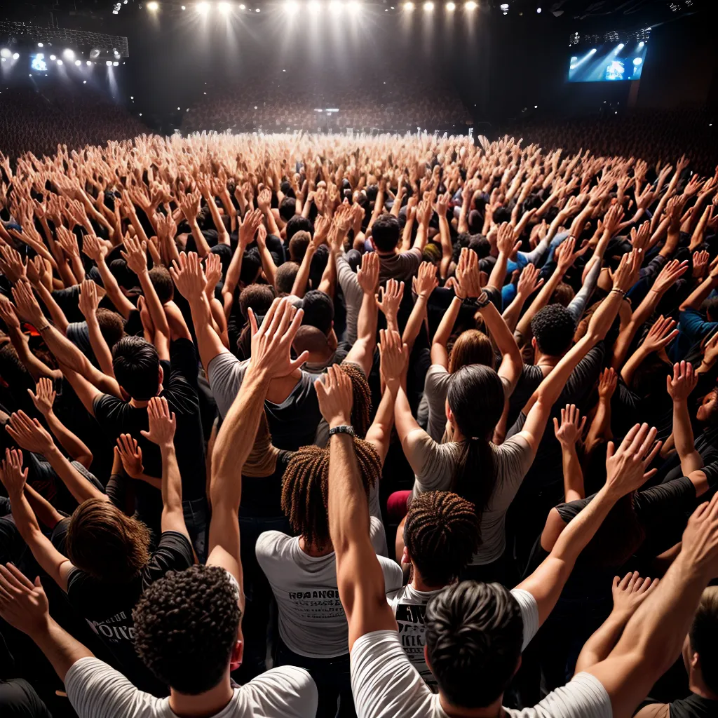 Como a Oração transforma a Atuação do Ministério de Louvor 8 Fotos adoracao musica multidao transformacao