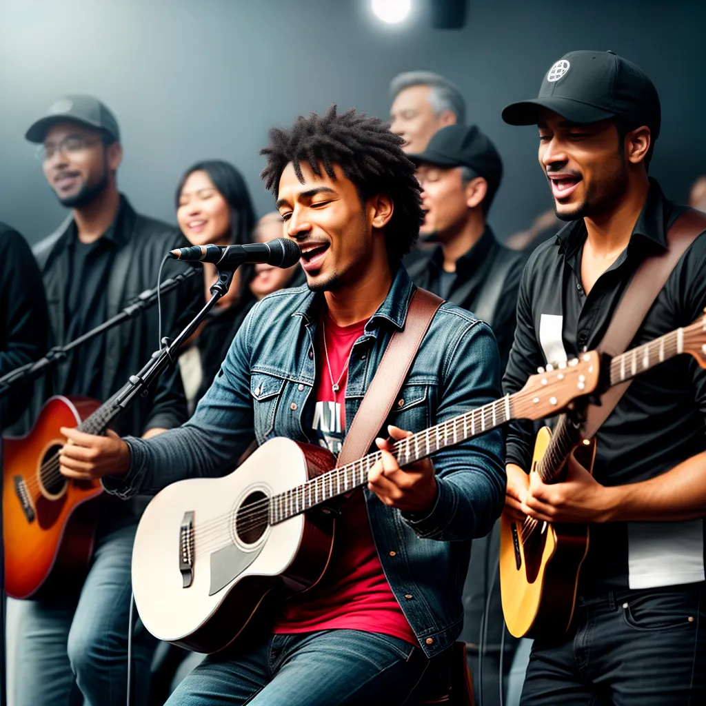 Fotos adoracao musica sorrisos banner