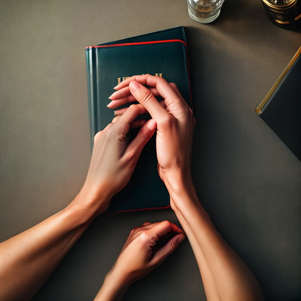 O que é Aliança na Bíblia e sua Importância para os Cristãos 9 Fotos alianca maos biblia fundo borrado