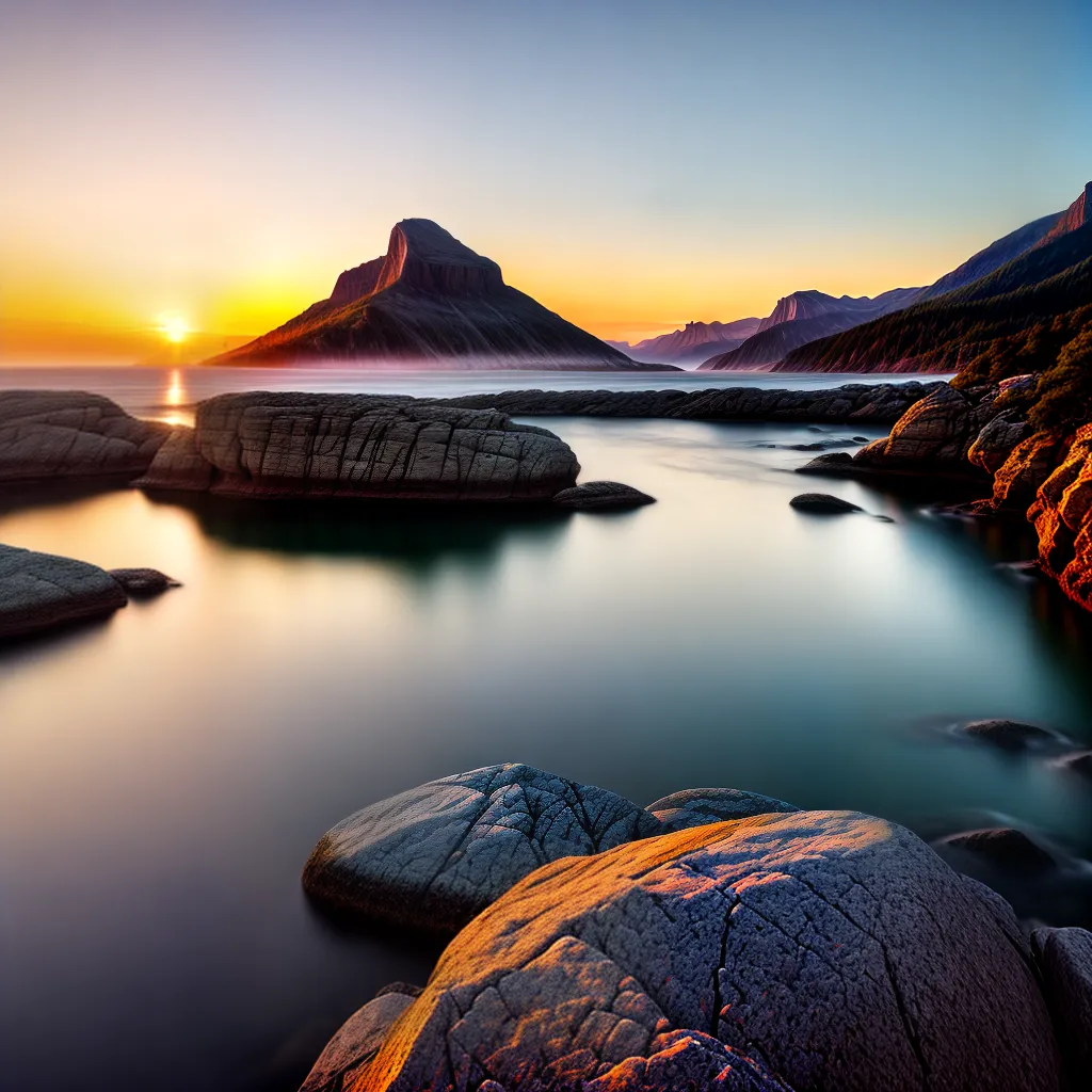 Entenda a graça divina e como recebê-la em sua vida. 9 Fotos amanhecer colorido ceu mar sereno graca