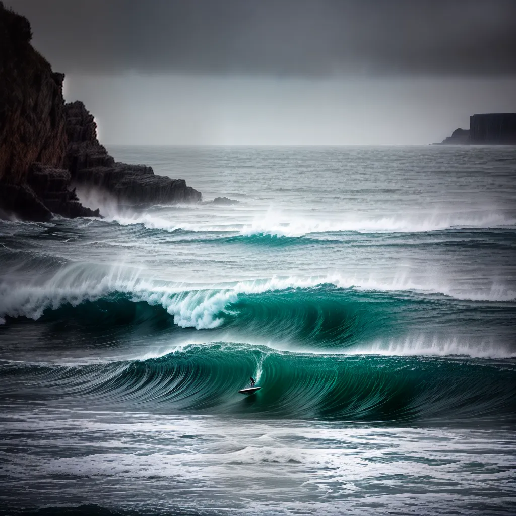 Fotos amanhecer mar tempestade esperanca
