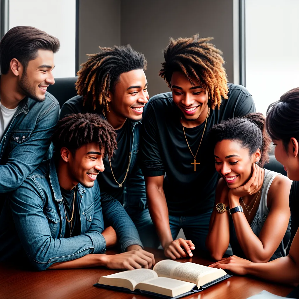 Descubra a importância das amizades na adolescência e na jornada cristã 9 Fotos amigos conversa biblia adolescencia