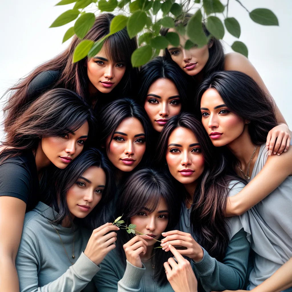 Fotos amigos cuidando plantas comunidade