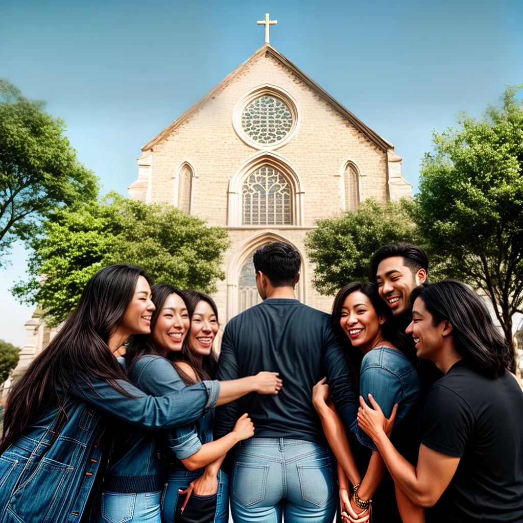 Companheirismo cristão: a importância da amizade na igreja. 8 Fotos amigos igreja comunidade alegria