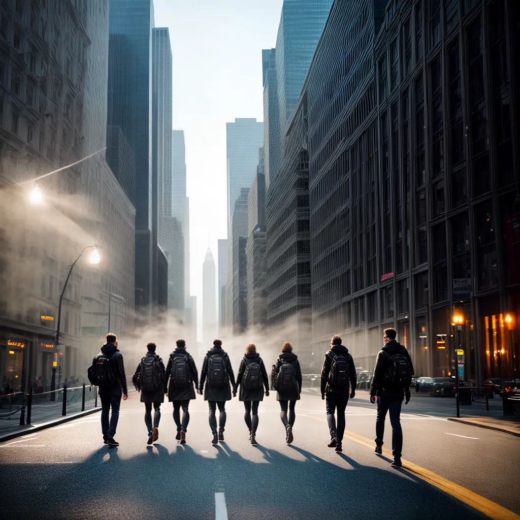 Fotos amigos influencia caminhada futuro