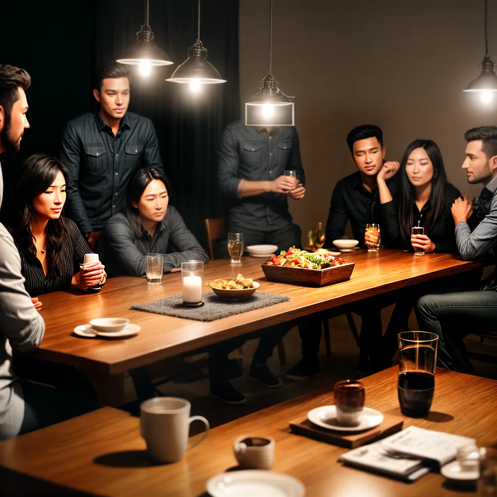 Como evangelizar amigos e familiares não cristãos. 7 Fotos amigos jantar conversa fe amor