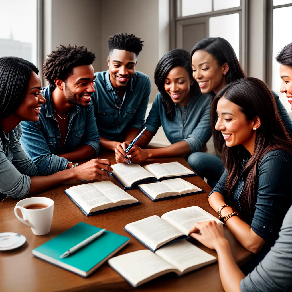 Como cultivar amizades cristãs duradouras 8 Fotos amigos mesa biblia discussao fe