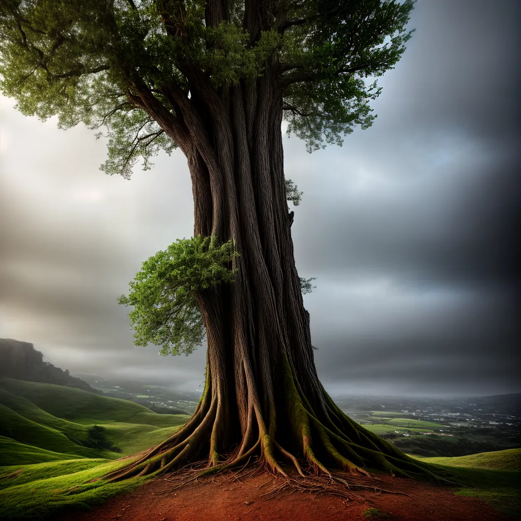 Fotos arvore raiz firme fe crista 2