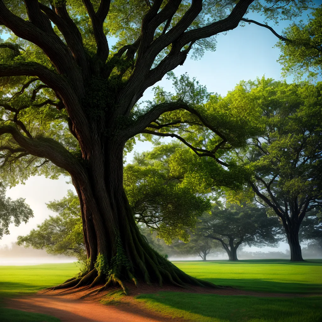 Fotos arvore raiz forte fe espiritual