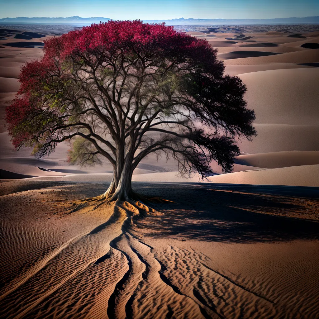 Por que a persistência é fundamental para alcançar propósitos. 9 Fotos arvore solitaria deserto persistencia