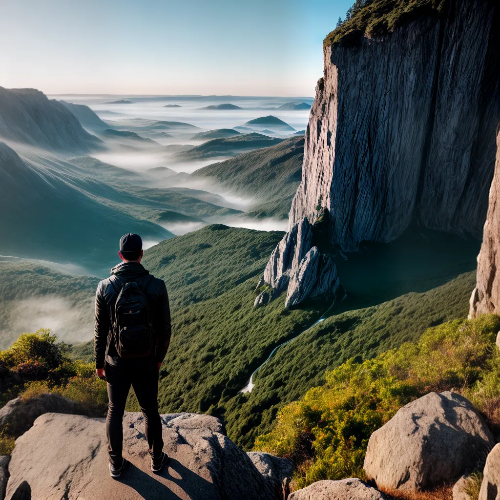 Fotos autonomia crista cliff paisagem