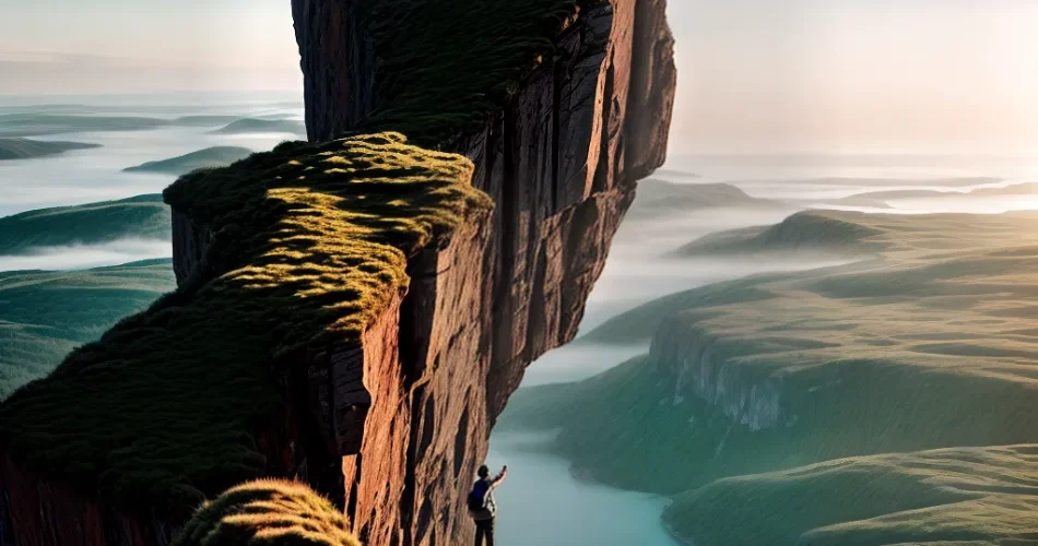 Fotos aventura desafio paisagem cliff