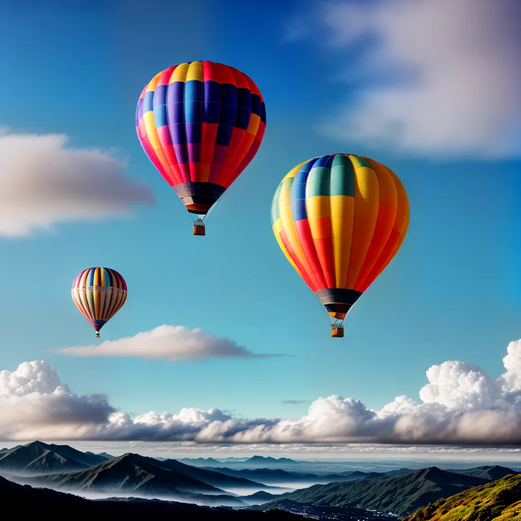 Como Lidar com a Instabilidade Emocional em Momentos de Descoberta e Crescimento. 9 Fotos balao colorido ceu nuvens emocoes