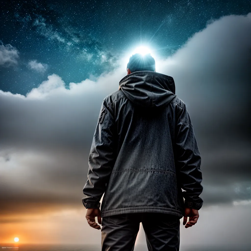 Fotos barco tempestade raio sol guia