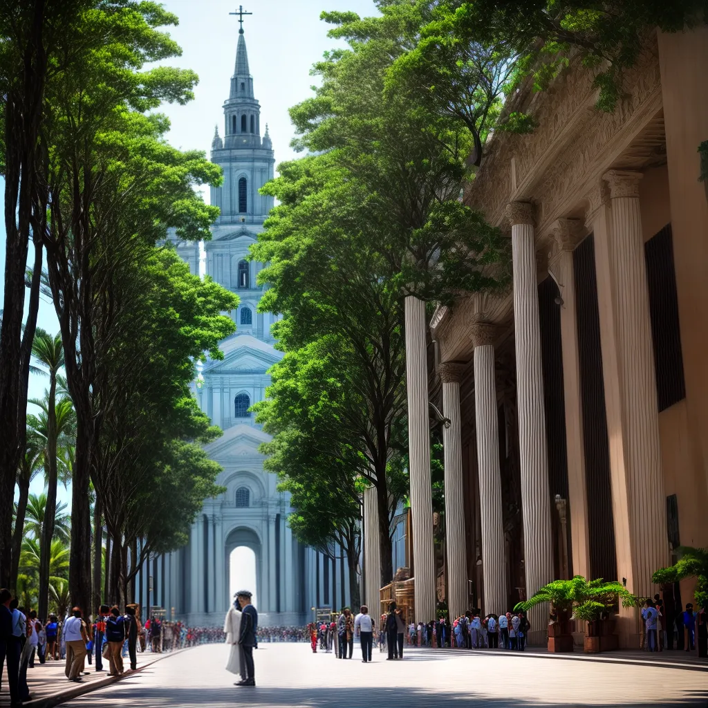 Teresinhalândia: descubra as belezas do turismo religioso 6 Fotos basilica aparecida ceu verde