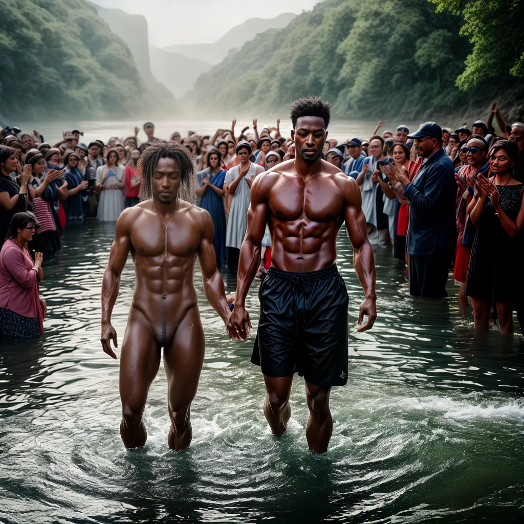 Como o Batismo pode trazer Renovação e Regeneração. 6 Fotos batismo rio familia amigos renovacao