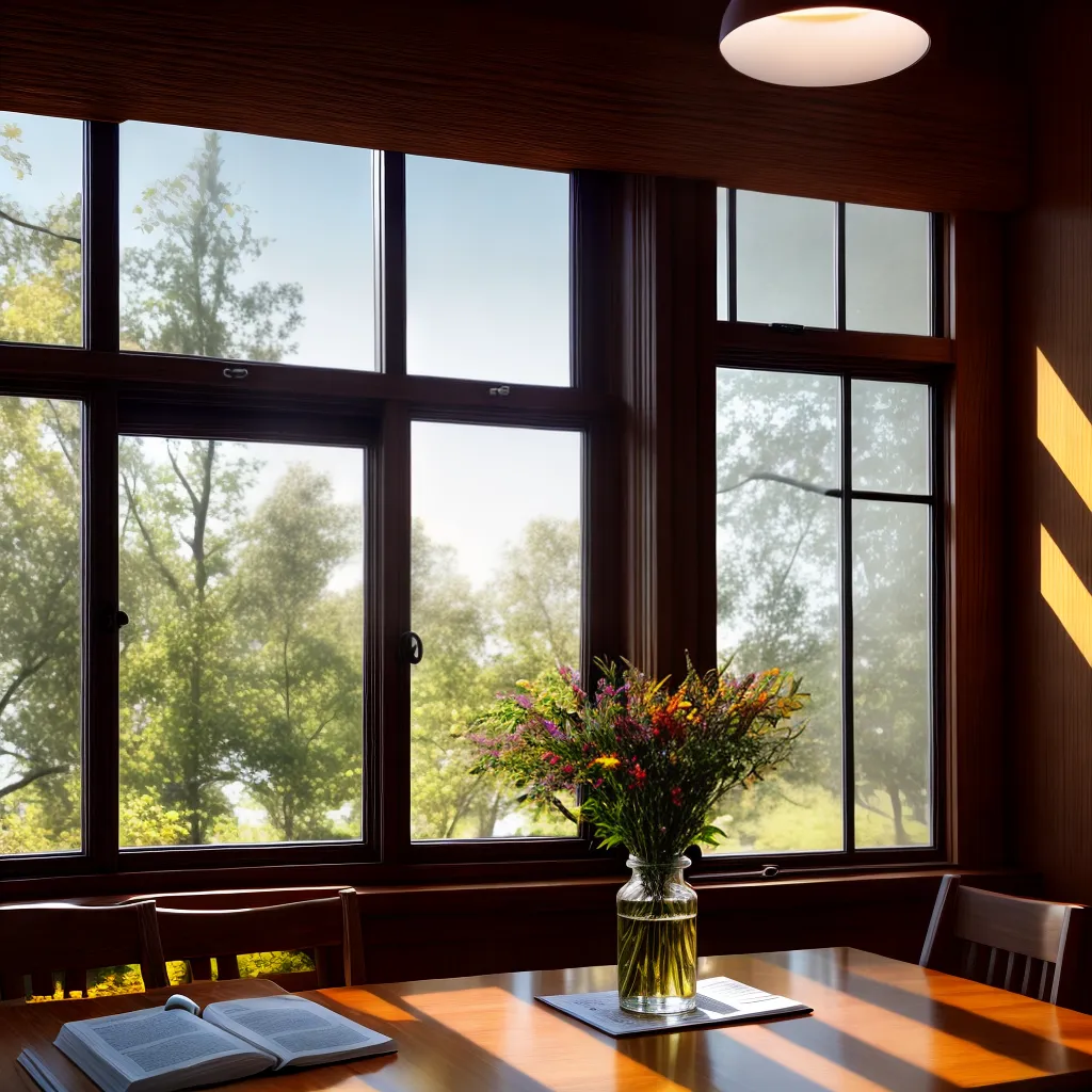 Descubra o poder da Palavra de Deus em sua vida diária 8 Fotos biblia cafe mesa luz