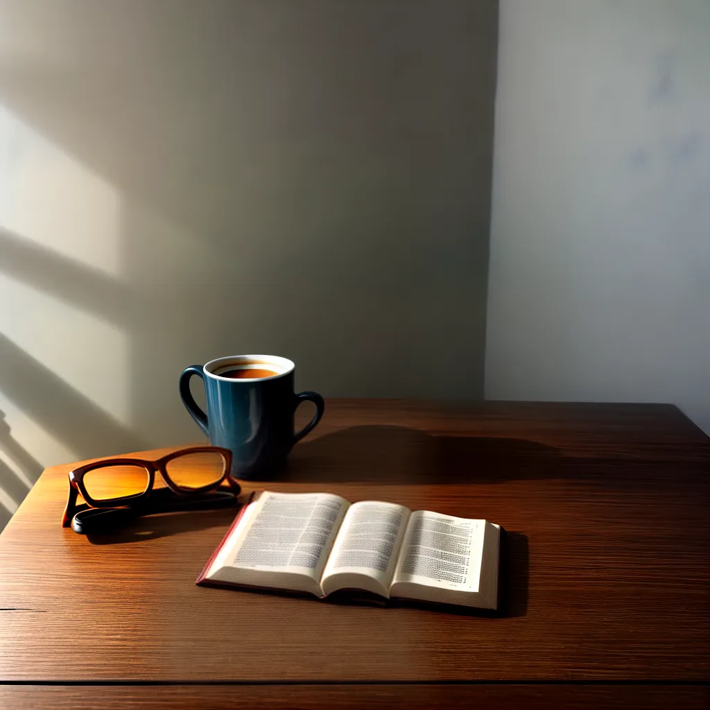 Escritura Sagrada: A importância da Bíblia na vida cristã 7 Fotos biblia cafe oculos madeira 1