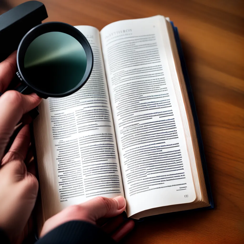 Como encontrar a verdade nas Escrituras Sagradas 7 Fotos biblia lupa estudo verdade 1