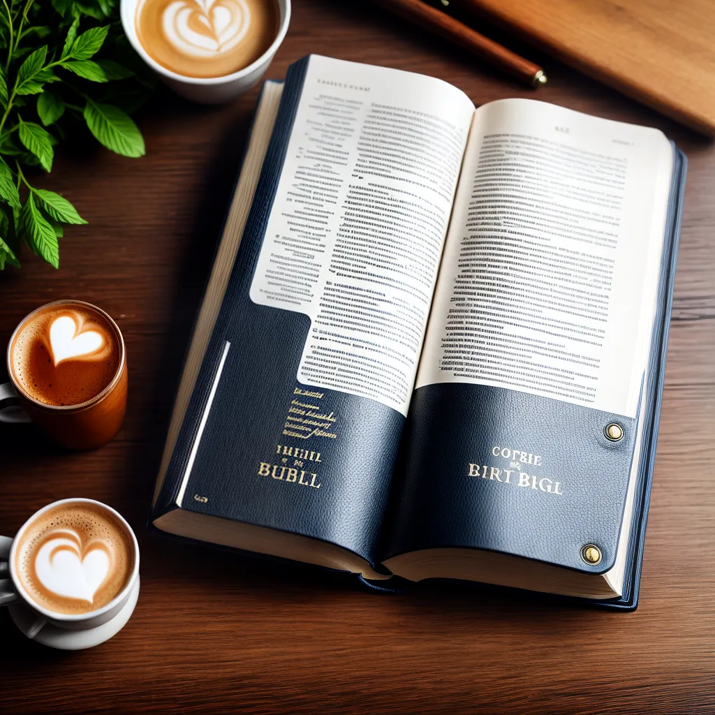 Leitura Bíblica: O Poder da Palavra de Deus em Sua Vida 7 Fotos biblia luz cafe flores paz