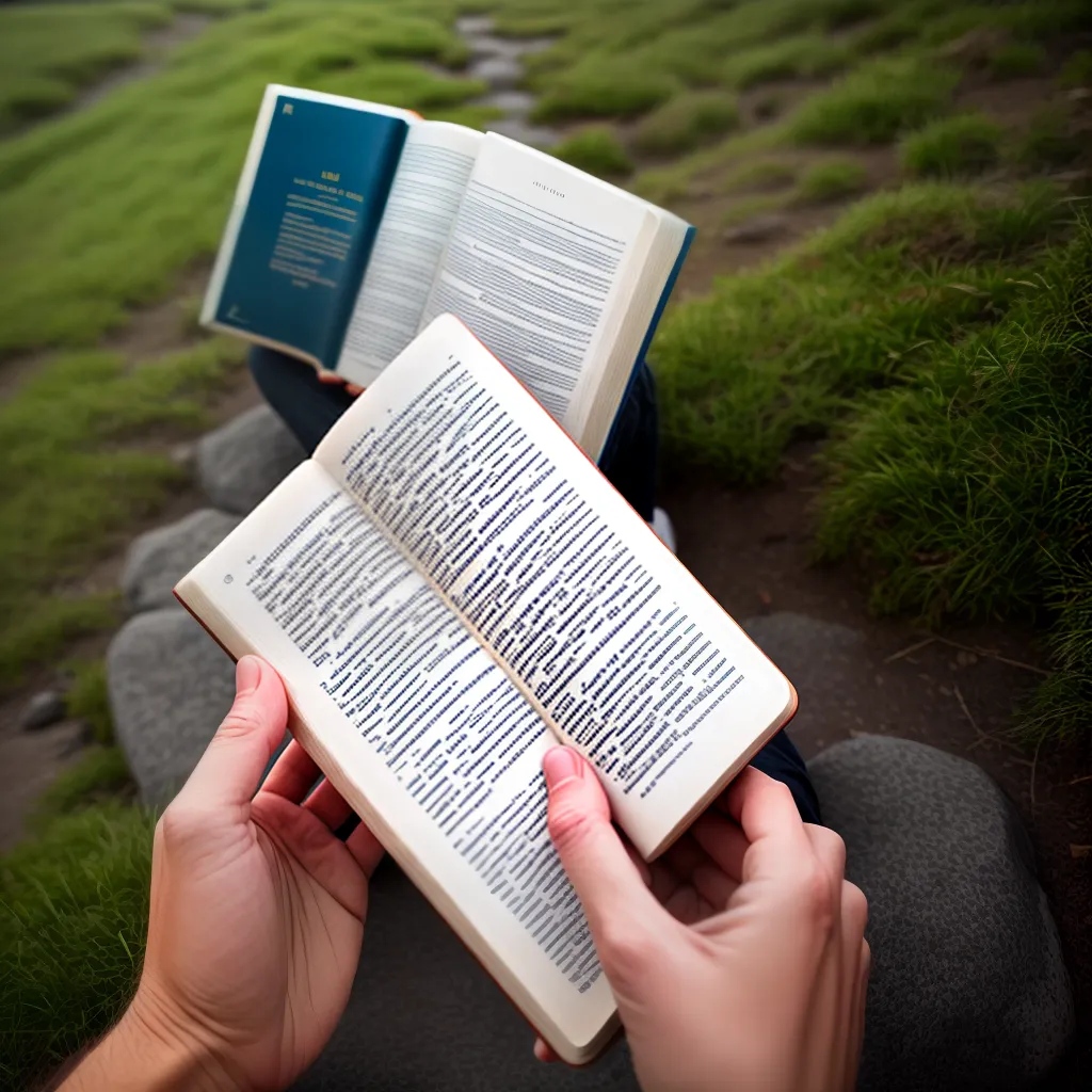 Descubra o poder da Palavra de Deus em sua vida diária 6 Fotos biblia natureza paz leitura 1