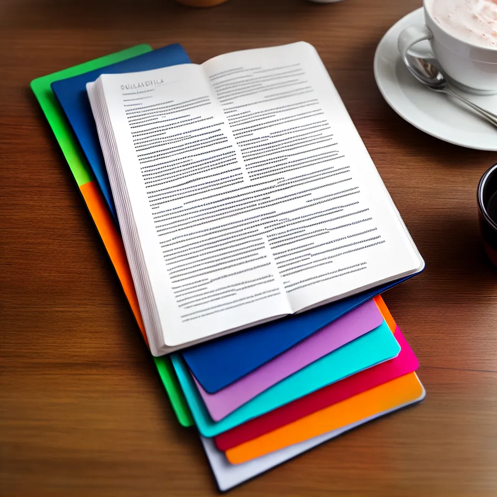 Organizando seu estudo bíblico com um fichário personalizado. 7 Fotos biblia notas coloridas divisorias