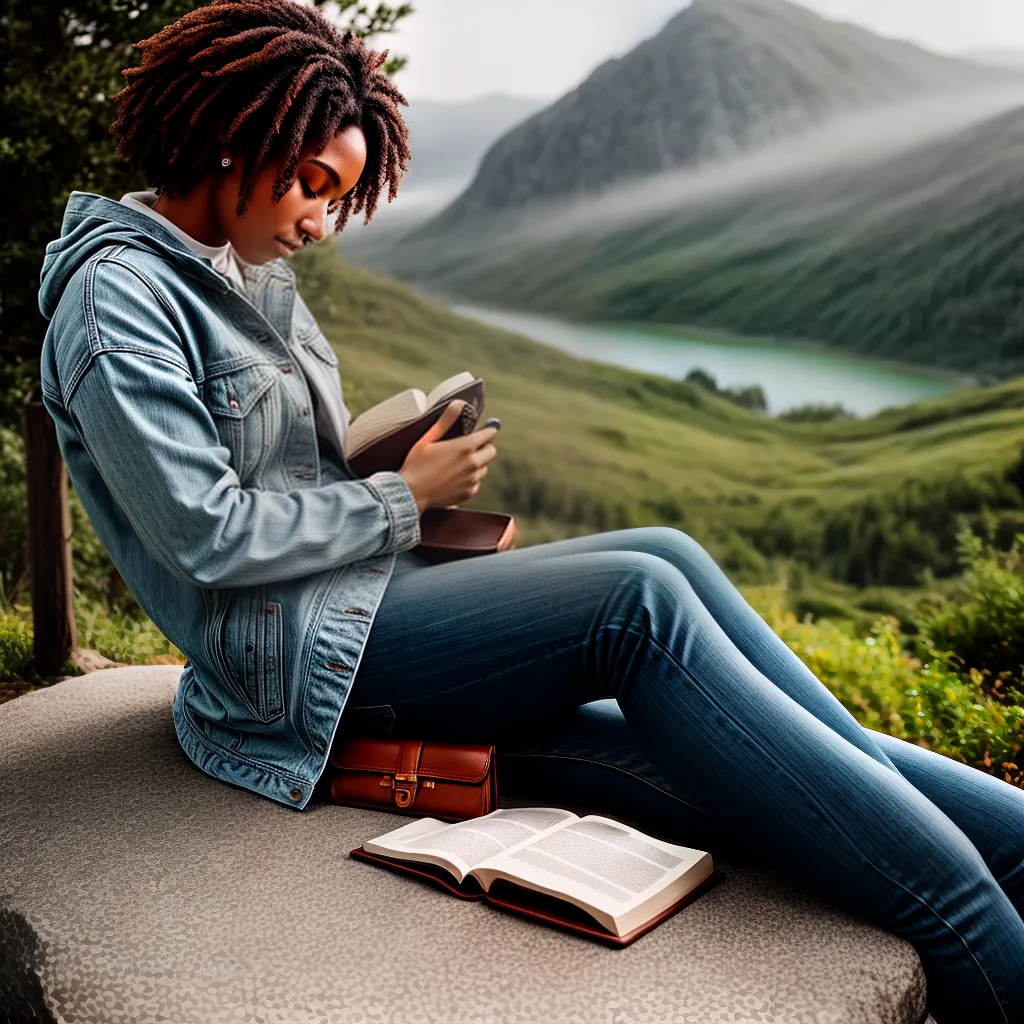 Como ter um encontro transformador com Deus através da Bíblia 6 Fotos biblia pessoa contemplacao natureza paz