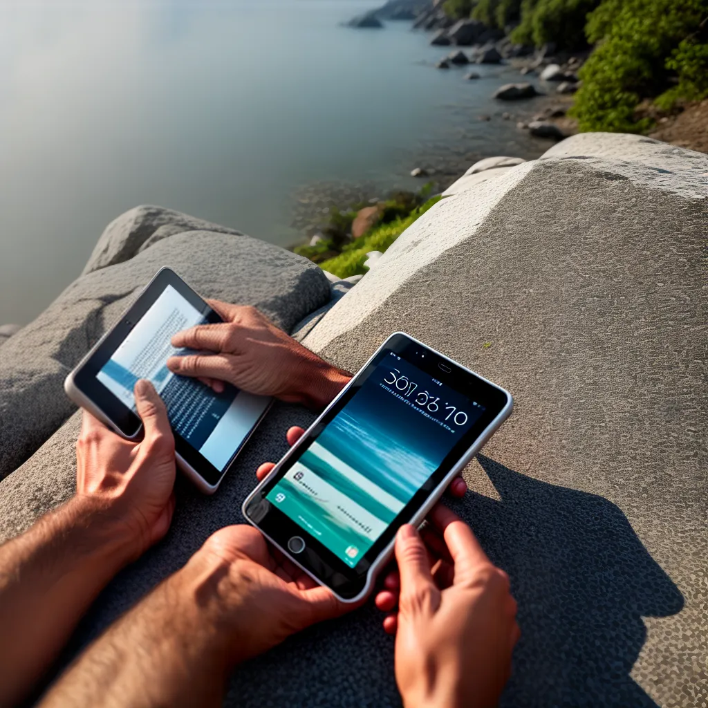 Como a tecnologia pode ajudar na transformação cristã. 7 Fotos biblia tablet ar livre fe