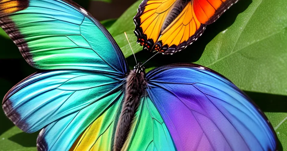 Fotos borboleta transformacao divina cores