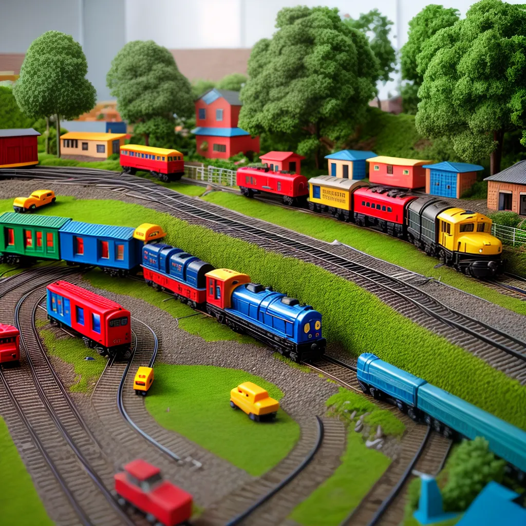 Por que o ministério infantil deve incluir brincadeiras com trenzinhos 6 Fotos brincadeira criancas trem colorido