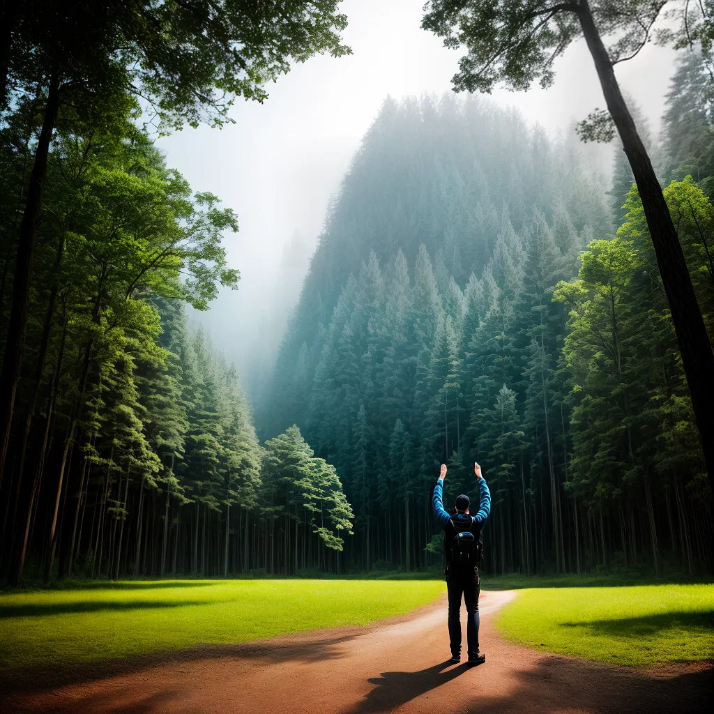 Como encontrar orientação espiritual em meio à confusão? 7 Fotos busca espiritual floresta ceu