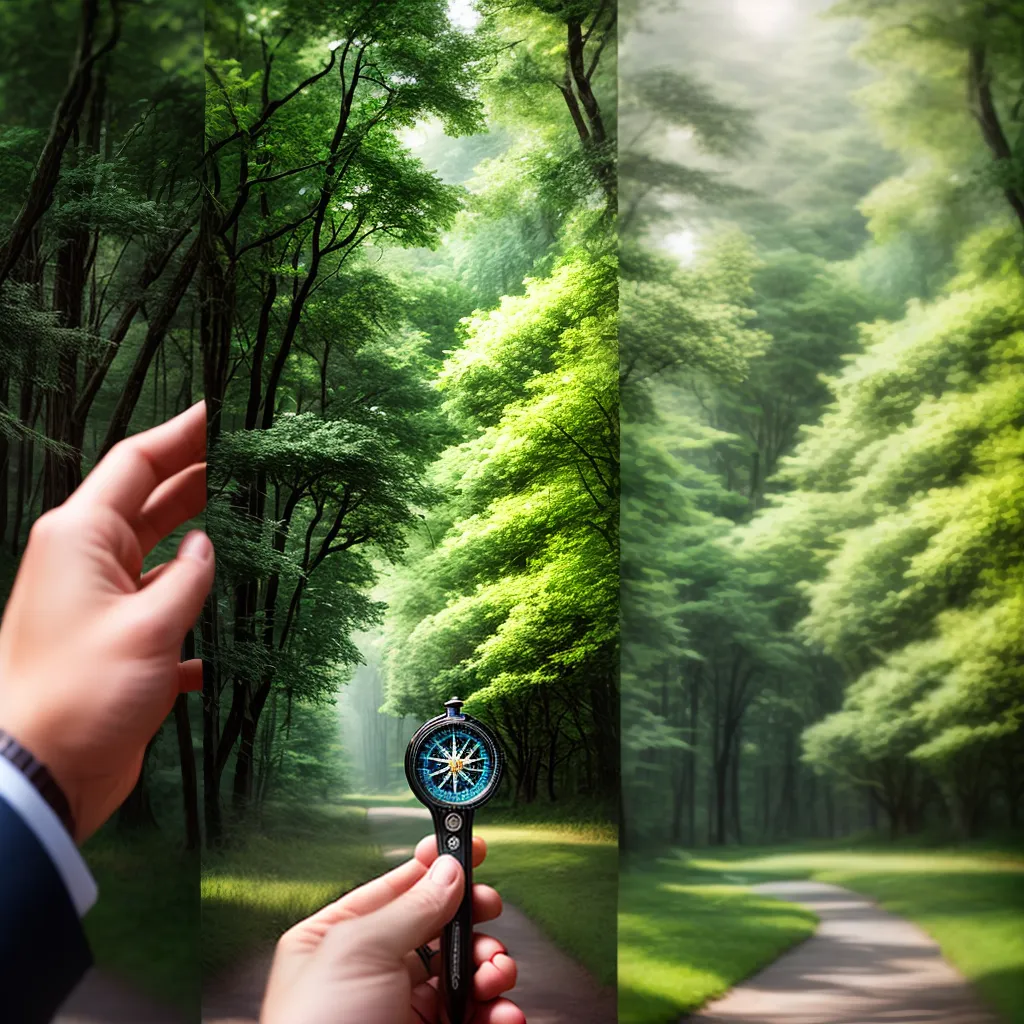 Descobrindo seu chamado e vocação no serviço cristão 9 Fotos bussola chamado caminho floresta