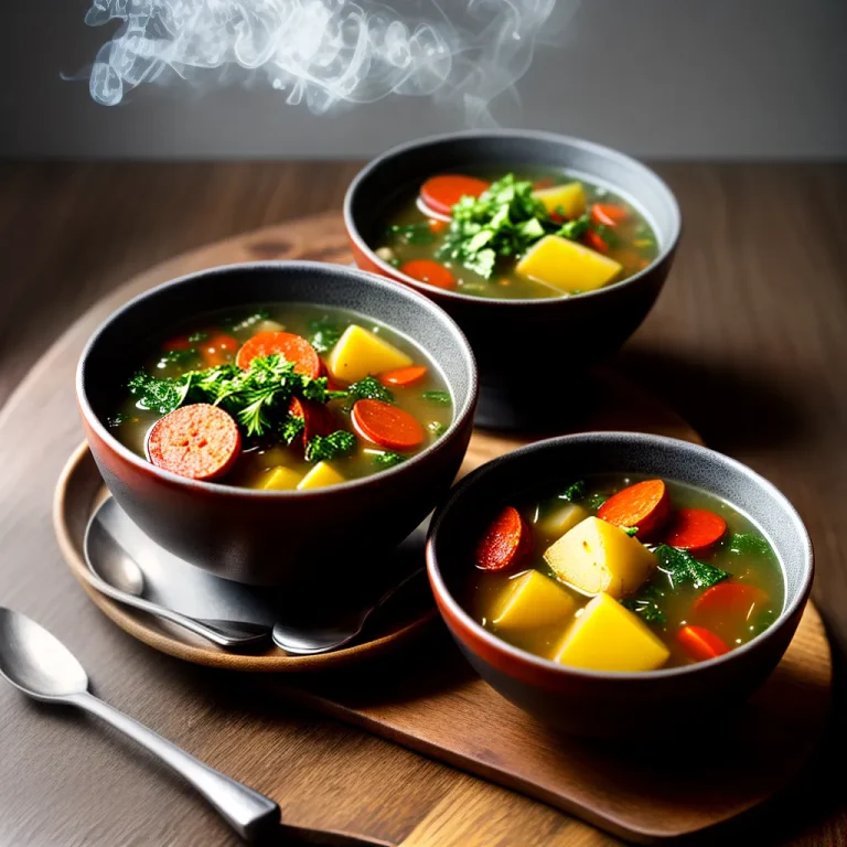 Caldo verde: história e receita clássica da culinária portuguesa.