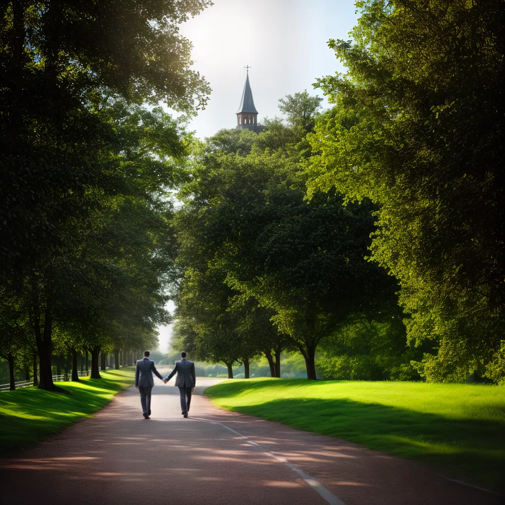 O que a Bíblia diz sobre a paquera e o namoro cristão? 6 Fotos caminhada casal verde igreja cruz