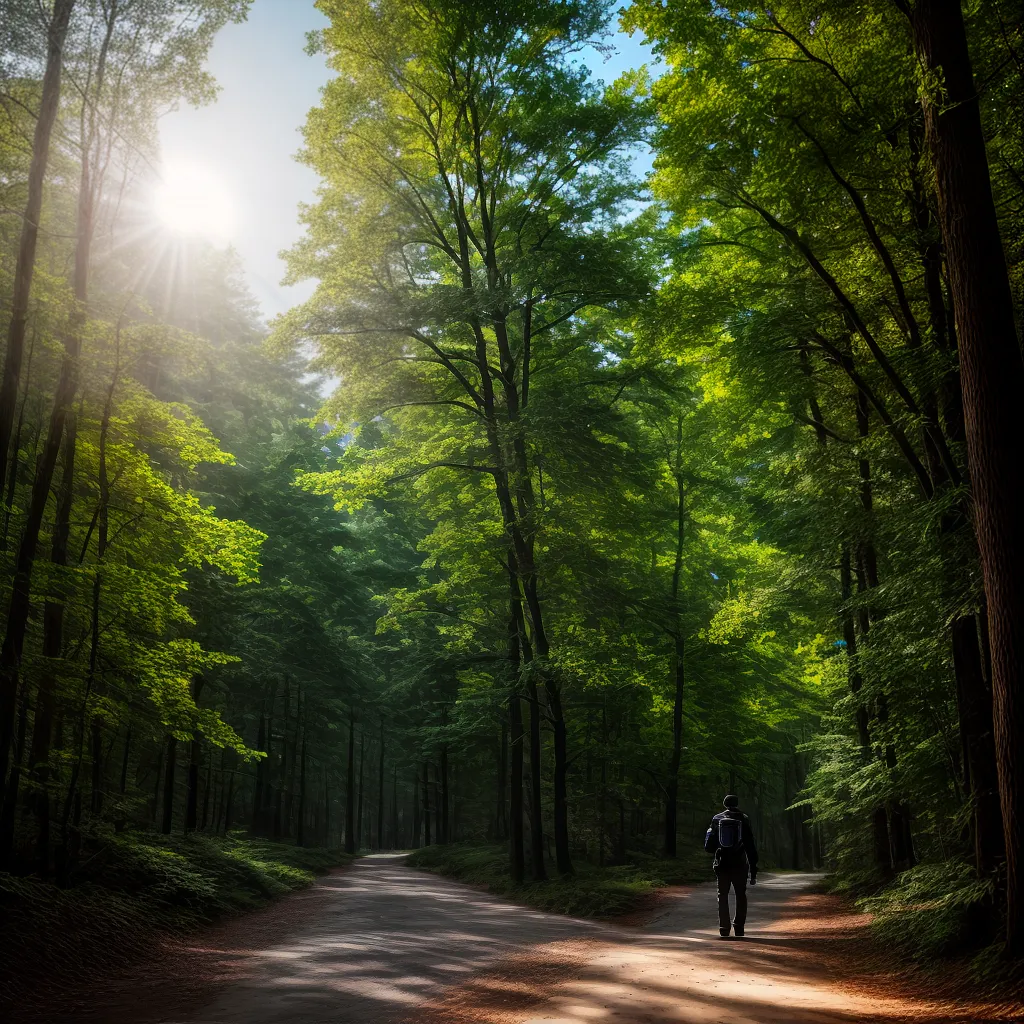 Como Desenvolver a Sabedoria na Caminhada Espiritual 7 Fotos caminhada floresta sabedoria conexao natureza