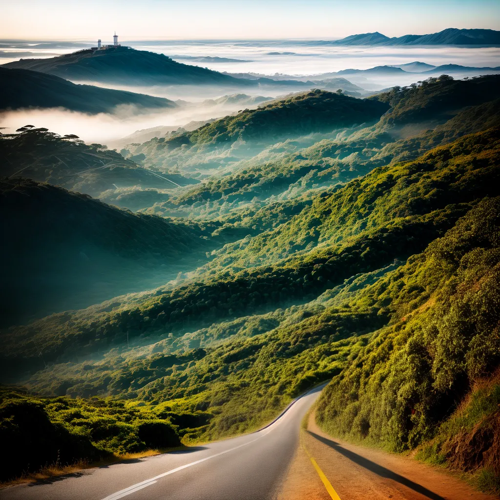 Título do Blog: Como a Confiança na Aliança com Deus Transforma Expectativas. 8 Fotos caminhada montanha estrada alianca