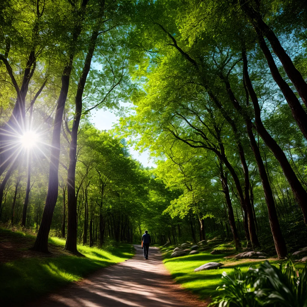 Peregrinação: uma jornada de fé em busca de conexão divina 7 Fotos caminhada oracao natureza sol peregrinacao
